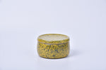 Bamboo green speckled lidded ceramic tiffin bowl
