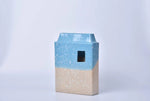 AYA tall rectangular vases in five Motherland glazes