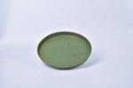 สี Bamboo โทนเขียวลายจุด 11-inch เซรามิก จานอาหาร