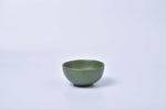 Sun yellow speckled ceramic snack bowl