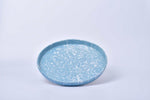 สี Rain โทนฟ้าลายจุด 11-inch เซรามิก จานอาหาร