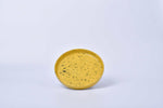 Sun yellow speckled 7-inch ceramic dessert plate