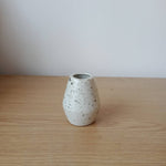 Sand white speckled ceramic matcha whisk holder
