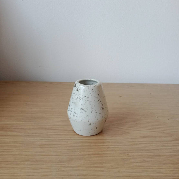 Sand white speckled ceramic matcha whisk holder
